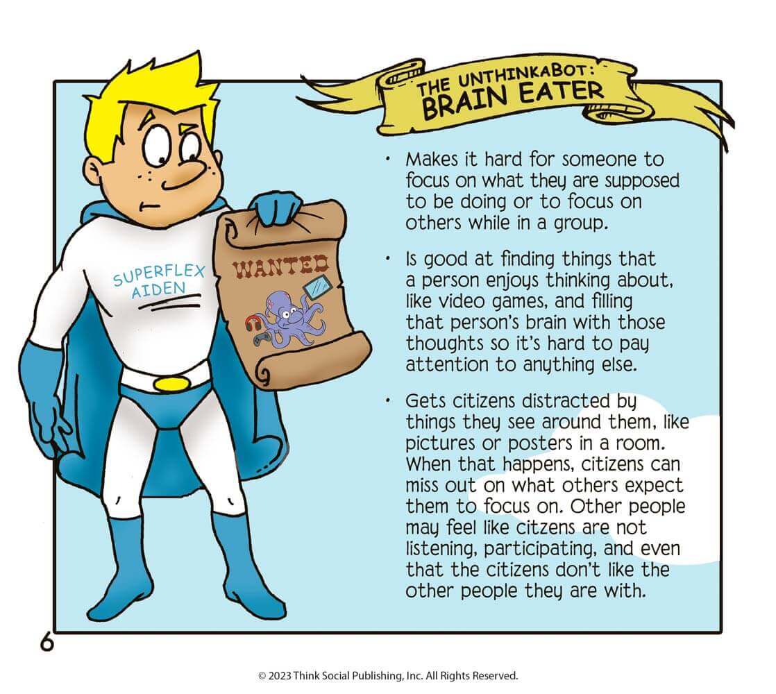 Superflex Takes on Brain Eater and the Team of UnthinkaBots – view image 3