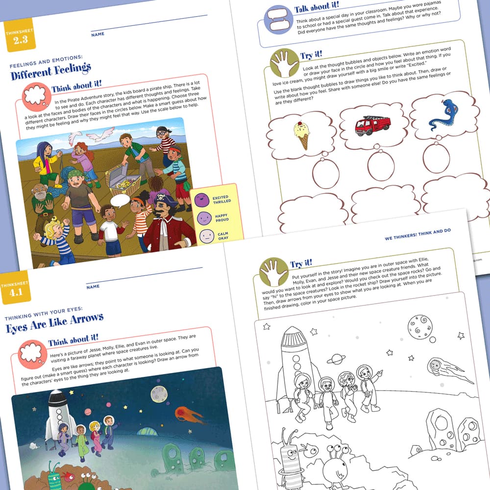 We Thinkers! Think and Do: An Activity Book to Extend the Learning – view image 4