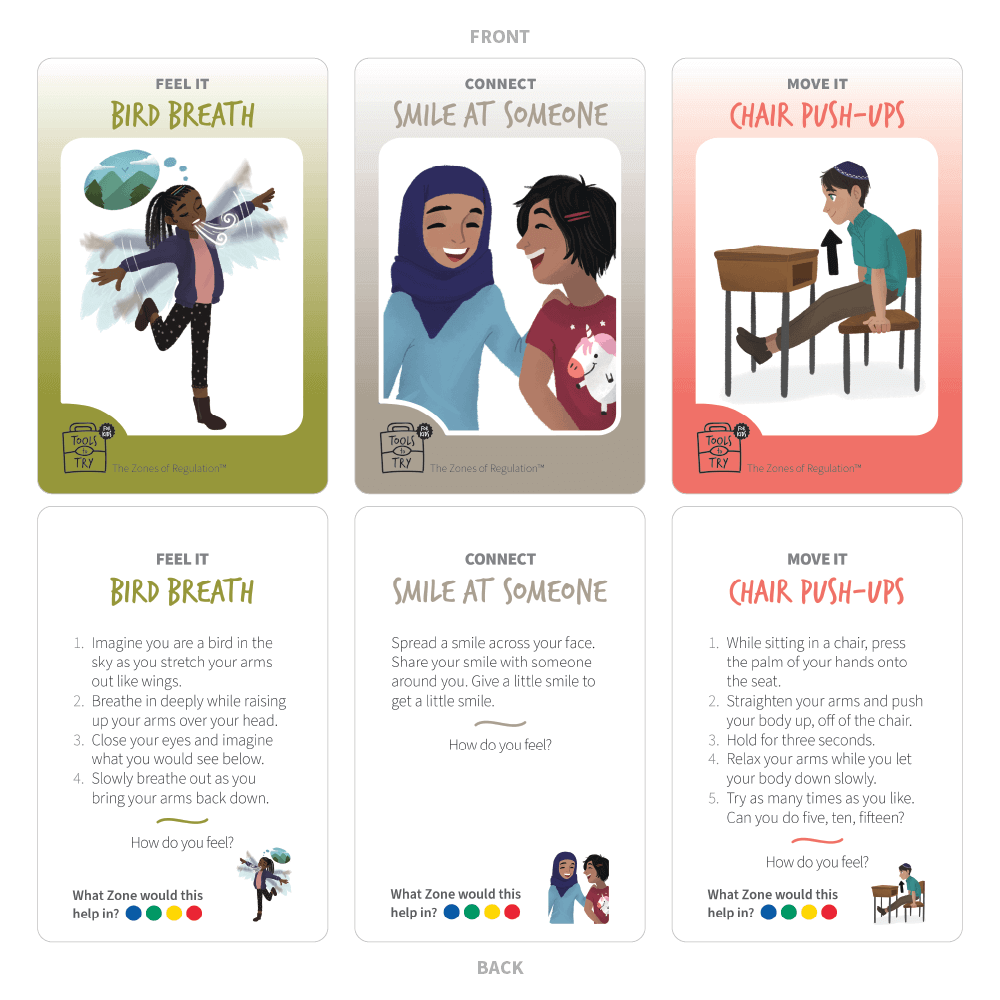 Zones Storybook Set + Zones Tools to Try Cards for Kids Bundle – view image 4