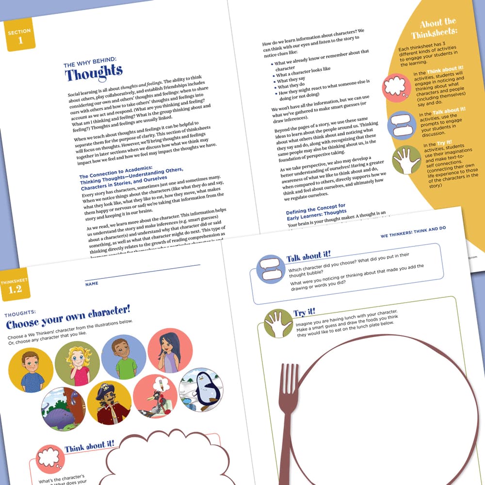 We Thinkers! Think and Do: An Activity Book to Extend the Learning – view image 3
