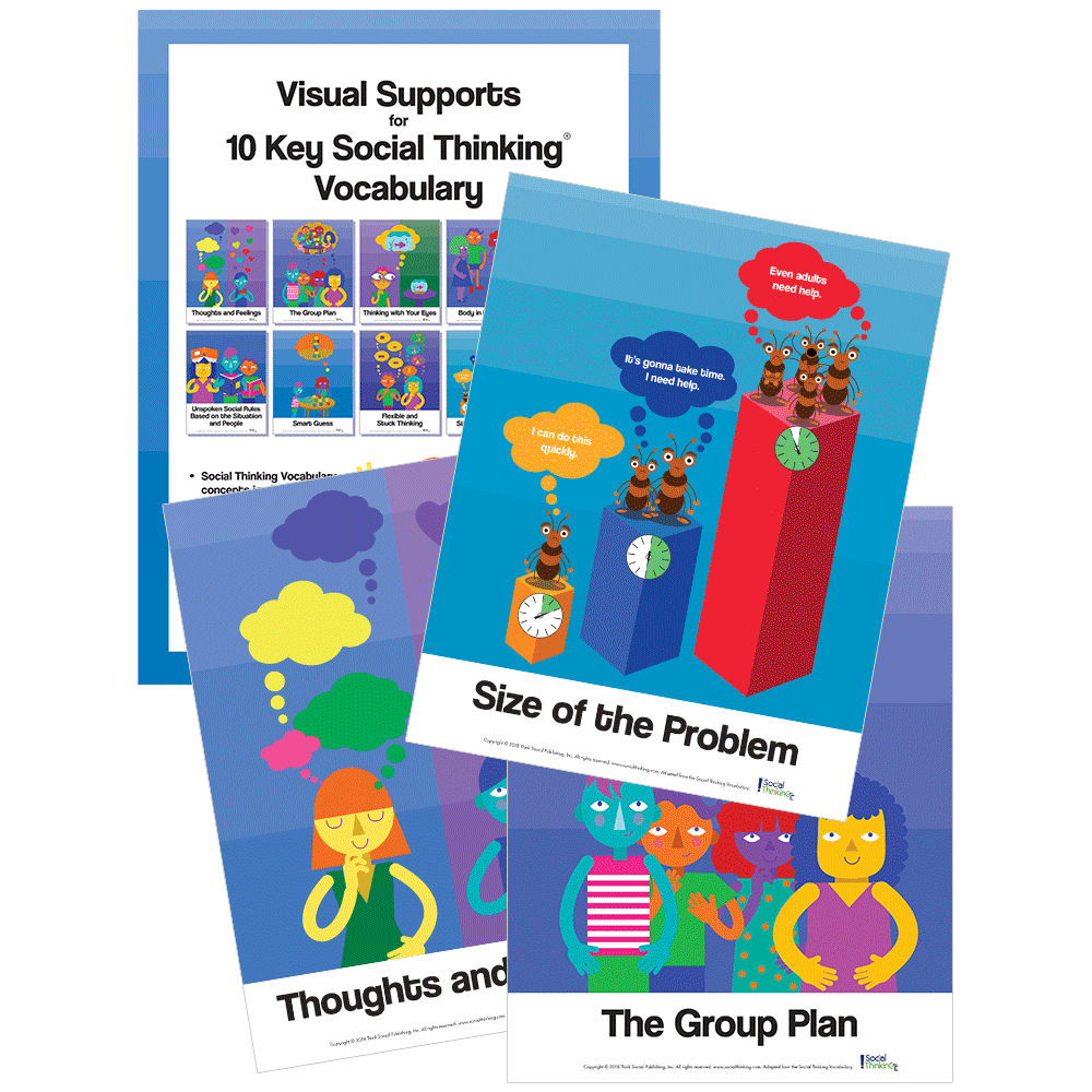 Visual Supports for 10 Key Social Thinking Vocabulary Concepts – view image 1
