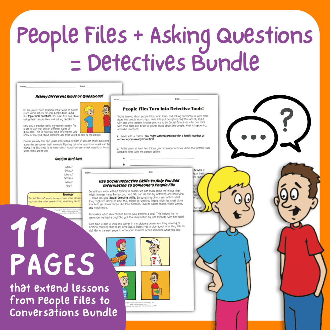 People Files + Asking Questions = Detectives Bundle: Part 2 (Digital Download)