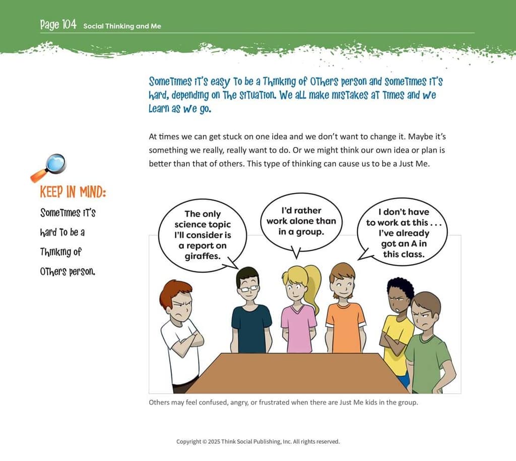 Social Thinking and Me, Revised Edition – view image 3