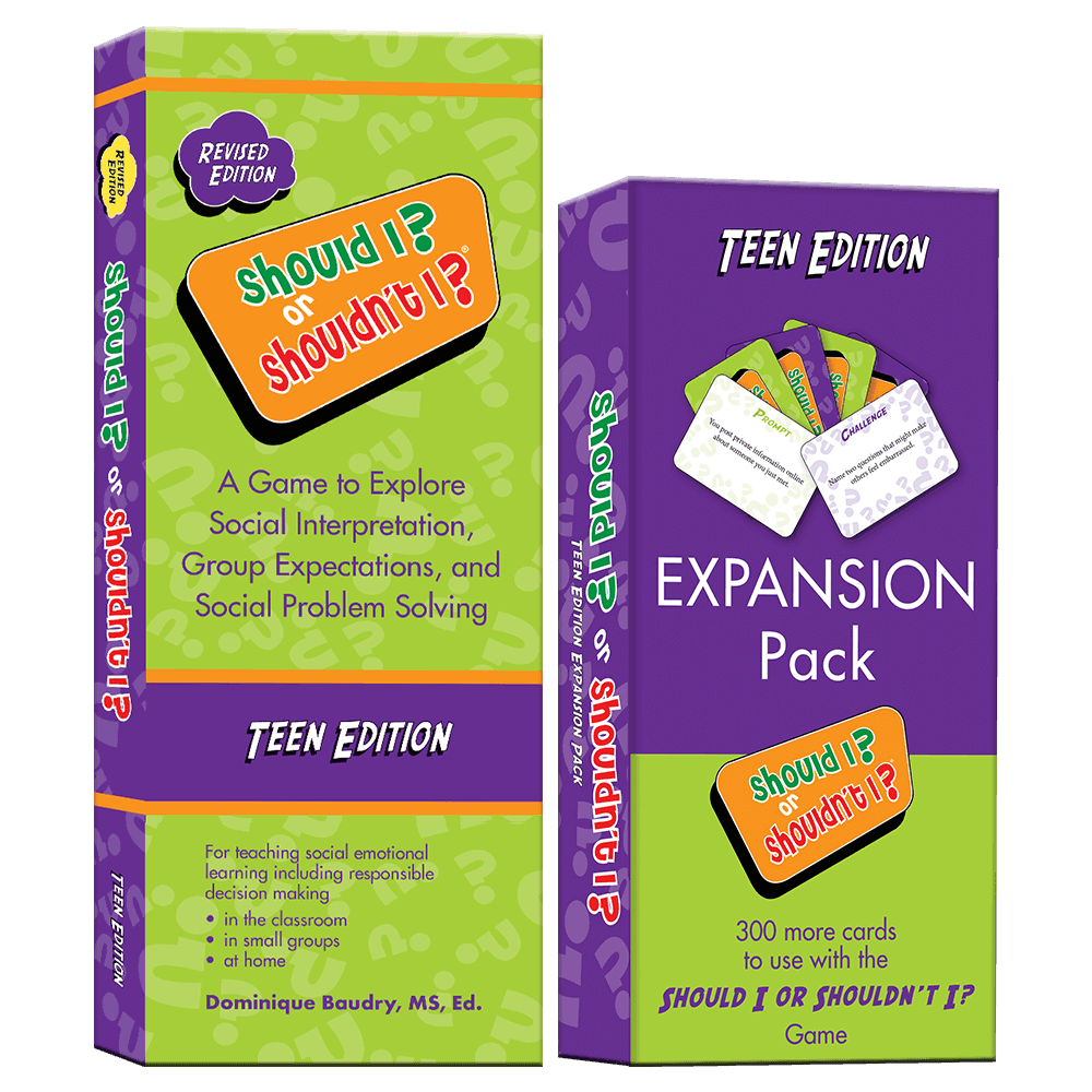 Should I? or Shouldn’t I? Teen Game + Expansion Pack Bundle – product video preview