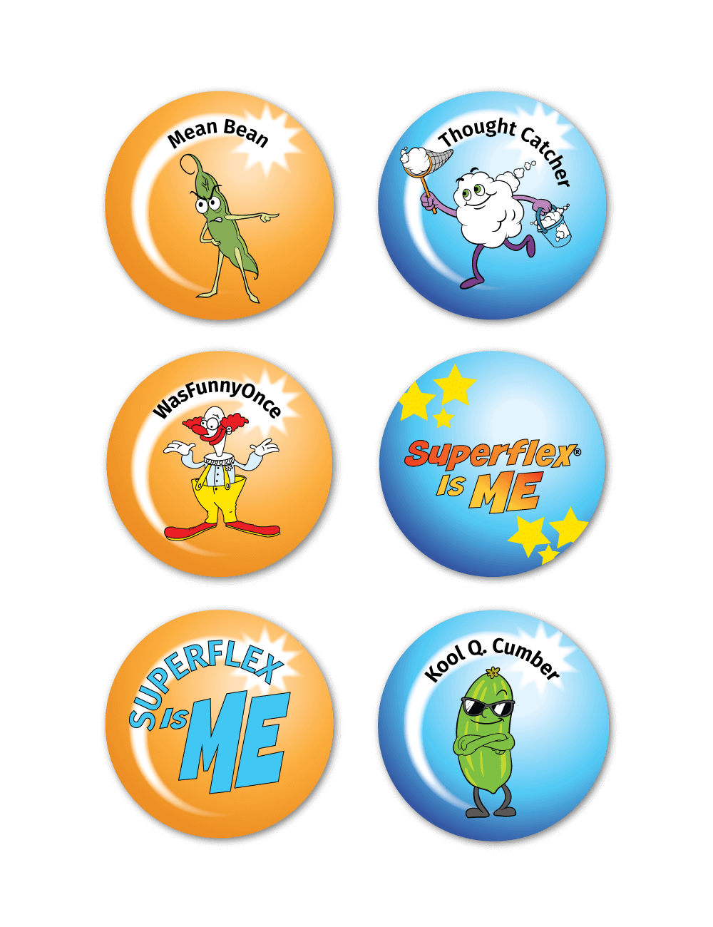 Superflex Super Sticker Collection: Thinkables & UnthinkaBots – view image 5
