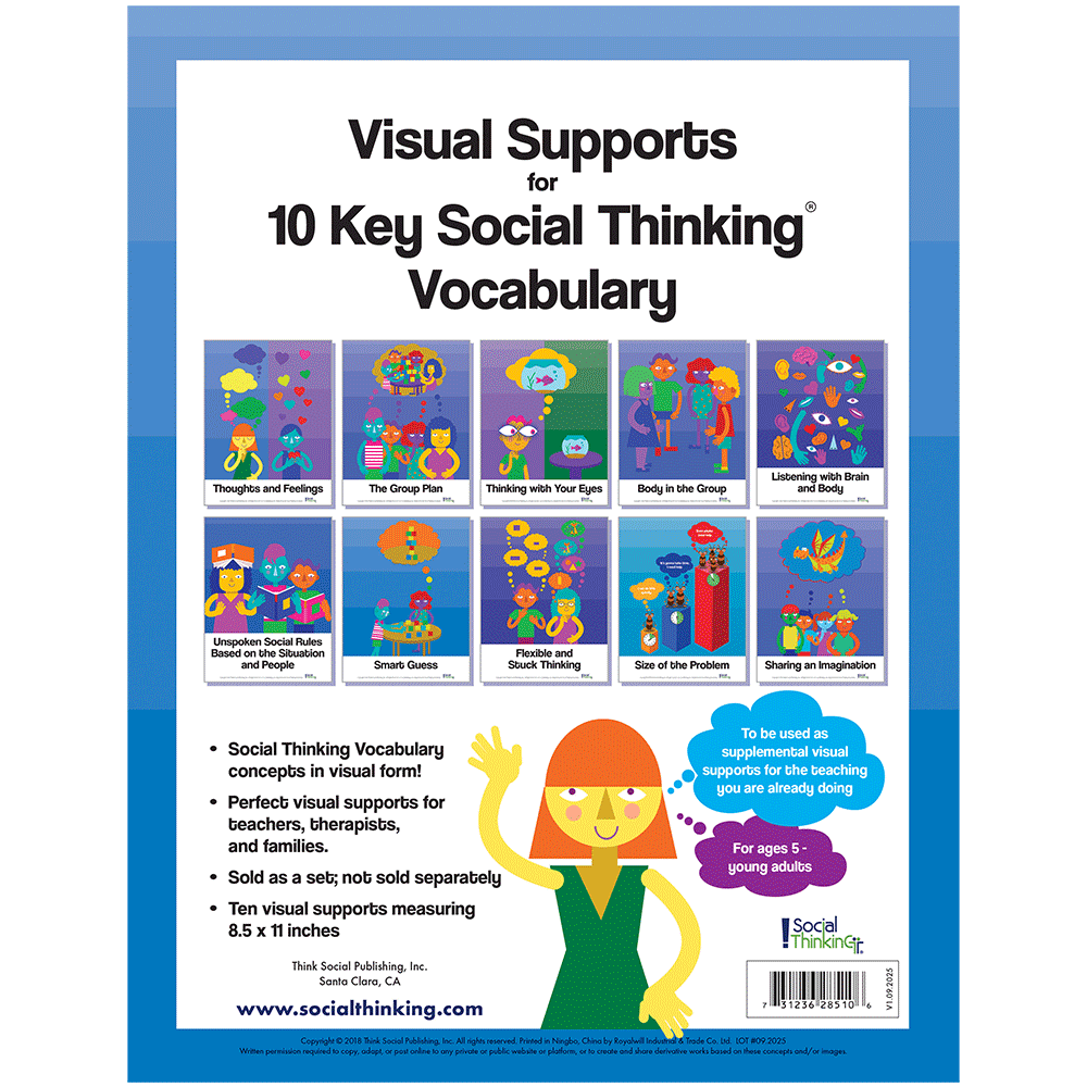 Visual Supports for 10 Key Social Thinking Vocabulary Concepts – view image 2