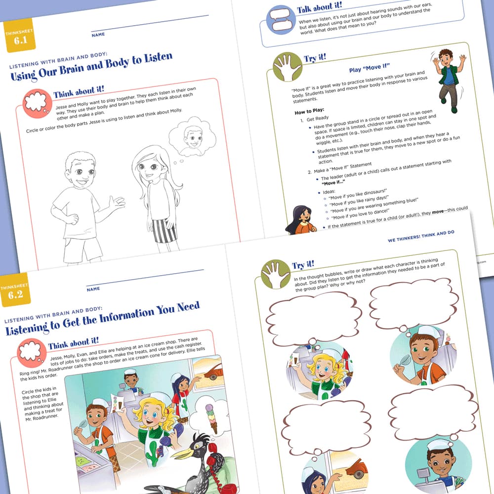 We Thinkers! Think and Do: An Activity Book to Extend the Learning – view image 6